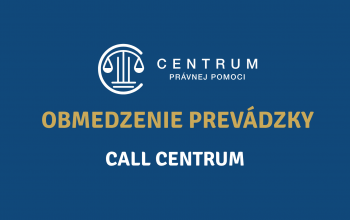 Obmedzenie prevádzky Call centra v PIATOK 5. decembra 2025