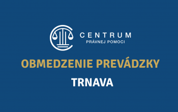 Obmedzenie prevádzky kancelárie Trnava v stredu 4. júna 2025